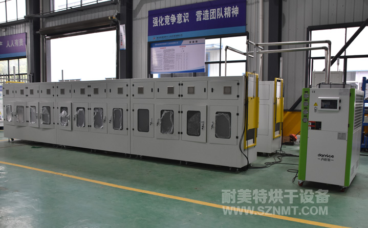 電機殼體熱套冷卻通道機